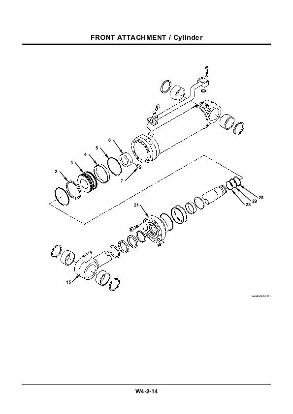 Hitachi ZW220, ZW250, ZW310 Wheel Loaders Repair Service
